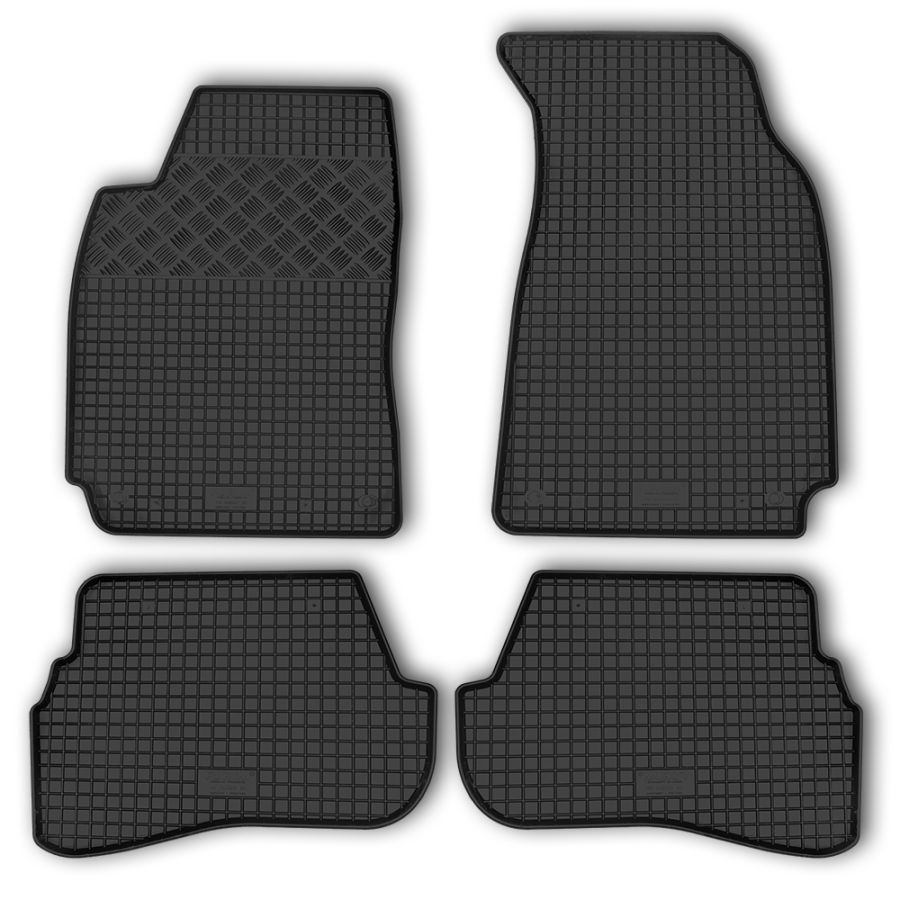 Passform Gummimatten passend für Seat Ibiza Baujahr ab 2012 (auch Typ 6P ab  2015) bis 2017