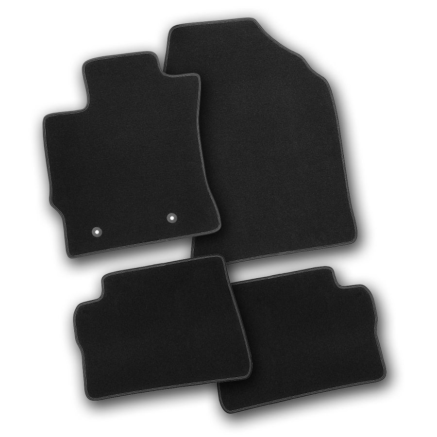 Auto-Fußmatten Supreme schwarz für Citroen Xantia 1993-2001 Autoteppiche 