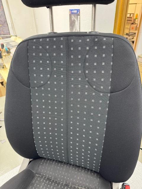 textiles Lautsprechersystem im Sitzbezug